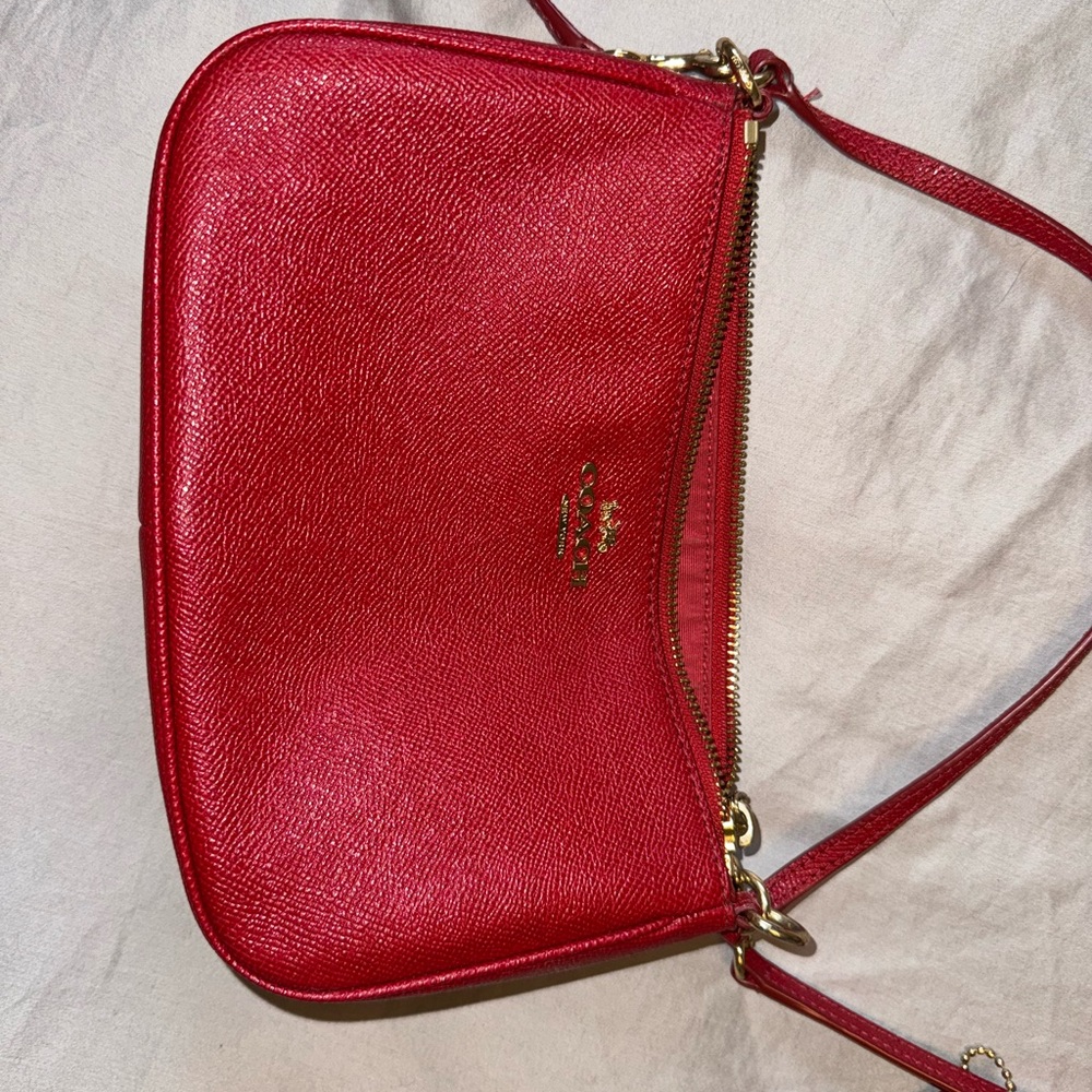 Coach Cherry Red Crossbody Bag - Picture 2 of 7